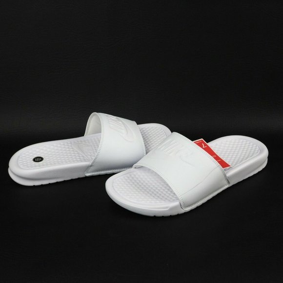 Nike Benassi JDI Womens Sandals Slide White - Picture 7 of 11